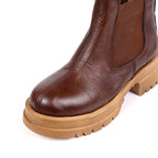 هاف بوت جلد طبيعي كود