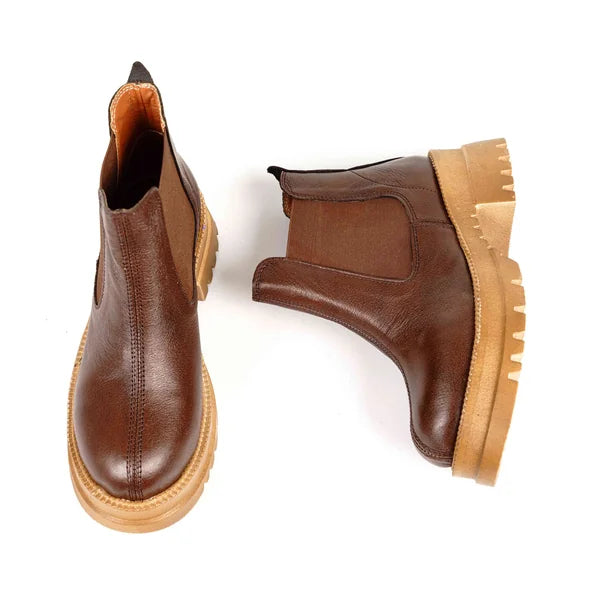 هاف بوت جلد طبيعي كود